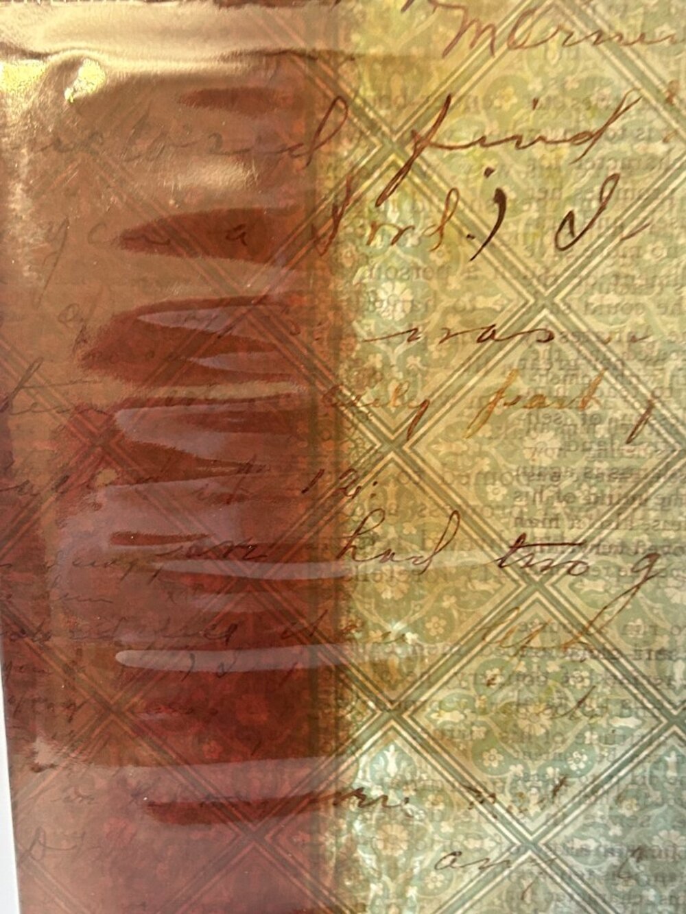Recollections 12x12 Scrapbook Album Paris Eiffel Tower Green Brown Top Loading - Picture 5 of 15
